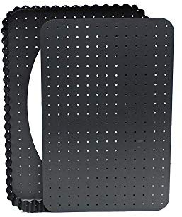 Ard'time - Moule à Tarte rectangulaire Micro perforé 31.5 x 21.5 cm