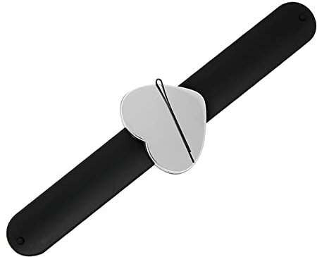 Bracelet Magnétique, Bracelet à Pince à Cheveux Magnétique, Bracelet Magnétique pour Outils avec Conception de Bracelet de Montre, Coussin à épingles Magnétique Professionnel