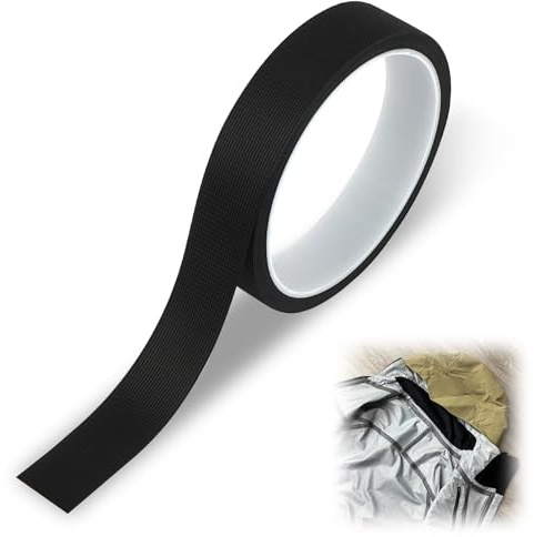 Tikplus Bande de couture thermocollante, 20 mm de large, pour tente, ruban d'étanchéité en tissu, imperméable, pour réparation de combinaisons en néoprène, 20 mm x 5 m