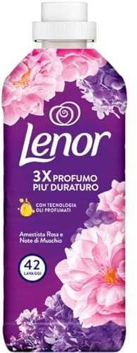 Lenor Ammorbidente Concentrato Ametista&Bouquet 42 Lavaggi - 882ml, 882ml