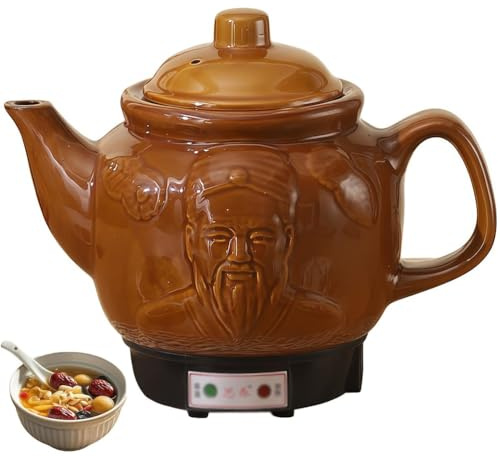 BESTXH Teiera Elettrica Automatica per Medicina Cinese da 3 Litri, Cuocitore Multifunzionale per Erbe Medicinali, Teiera per Erbe Medicinali, Prevenzione delle Esplosioni,3l