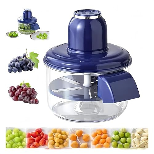 Eplucheur Electrique Ulrica, Épluche-Légumes Multifonction, Désosseur de Fruits à Grande Capacité, Lame Ajustable pour Cuisine Rapide