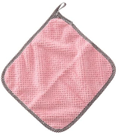 outdoorm Paños de Lana para Platos, paño de Limpieza Multiusos súper Absorbente con Lazo para Colgar para Cocina