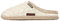 GIESSWEIN Hausschuh Neudau - Filzpantoffeln, Leichter Unisex-Hausschuh, Flache Slipper mit Zopfmuster, Schuhe für Zuhause, rutschfeste Pantoletten für Männer & Frauen, Gemütliche Woll-Hausschuhe,Lamm Mel,40 EU