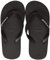 Cressi Beach Flip Flops, Ciabatte Infradito per Spiaggia e Piscina Unisex-Adulto, Nero, 43/44 EU