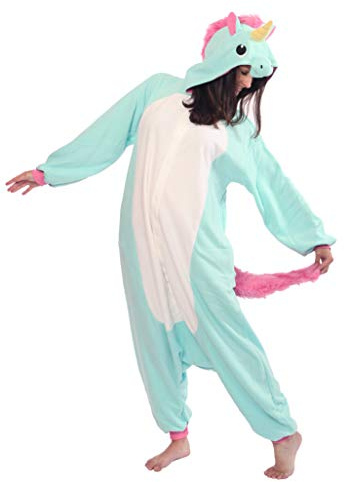 Sazac Japan - Costume Tuta Intera Da Unicorno, colore: Blu