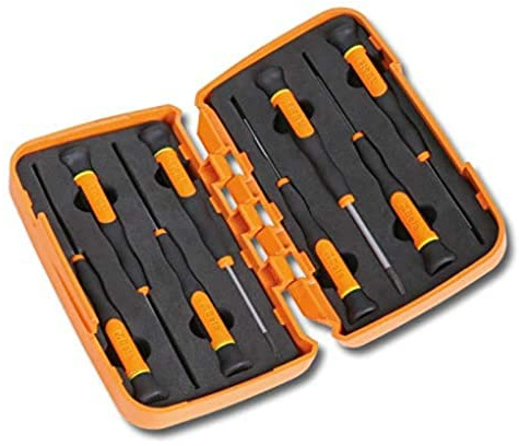 Beta Tools 1257LP/S8 8pc Micro Schraubendreher Schlitz Set in Tasche