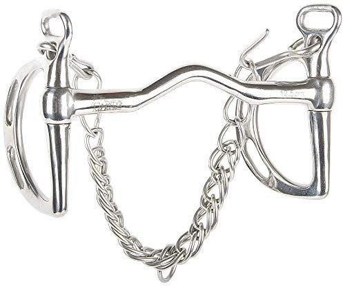 Harry´s Horse Thiedemannkandare mit Zungenbügel 13mm, Größe:11.5