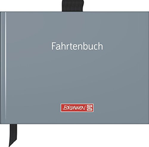 Brunnen Fahrtenbuch (3er Pack, A6 Hardcover)