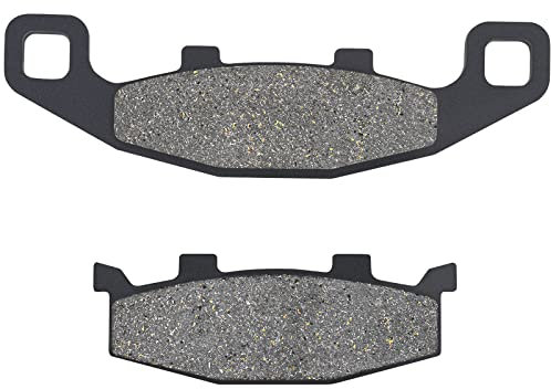 AHL 1 paio di pastiglie freno anteriori per moto per KLE 500 A1-A12 1991-2004/KLE 500 B1P/B6F/B7F 2005-2007/KLE 500 A1-A12 1991-2004/Kawasaki ZX 100 B1-B3 1988-1990/GPX 750 R 1987-1989
