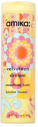 amika velveteen dream smoothing balm | tames frizzy hair, styling cream with heat protection & UV filters