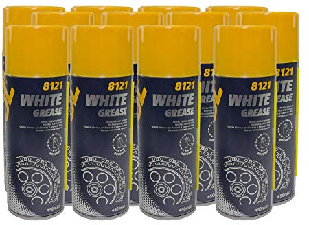 Kettenspray 5,4 Liter Ketten Spray MANNOL White Grease Sprühfett Schmierfett