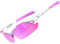 ATTCL Sunglasses For Women - Upgraded Sports Polarized Sunglasses for Cycling Driving Fishing UV Protection 7027-C6 White+Pink UV400 CAT 3 CE
