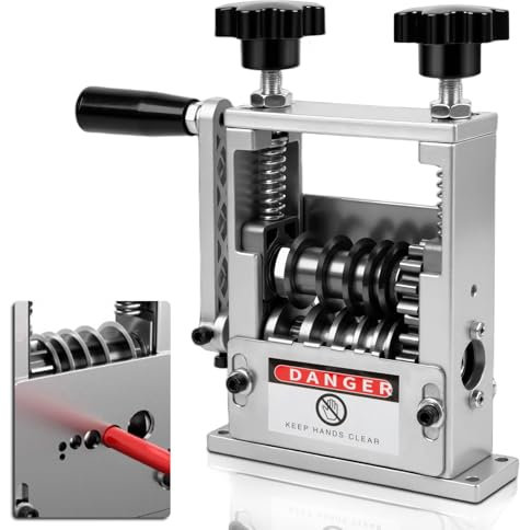 Maquina de Pelar Cable de Cobre, Orifesio Pela Cables de Electricidad con 6 Canales y 5 Cuchillas, Maquina Pelacables Manual para Cable de 3-17 mm, Herramienta Pelacables para Reciclaje Cables Cobre