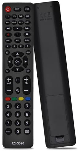 Universal TV Remote Control Replacement for Samsung, Sharp, LG, Sony, Panasonic, Hisense, JVC, TCL, Hitachi, Insignia, Magnavox, Haier and More Brand, Universal Remote Fit for 8-Devices