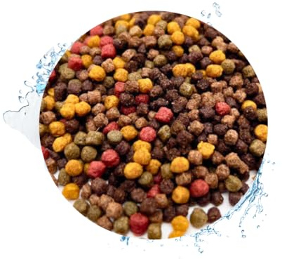 Warnick's Fischfutter Koifutter 10-Sorten-Mix 3 mm - 15 Liter