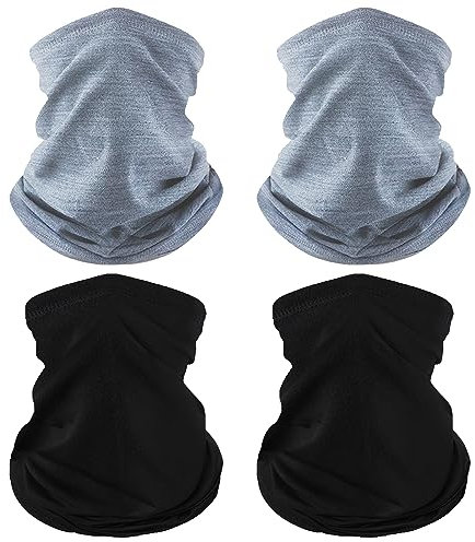 CYYMNA Schlauchschal Herren, Schlauchschal Loop Schal, Multifunktionstuch Schal Fleece Halstuch Halten Winddicht Halswärmer Ski Maske für Fahrrad Motorrad Skifahren