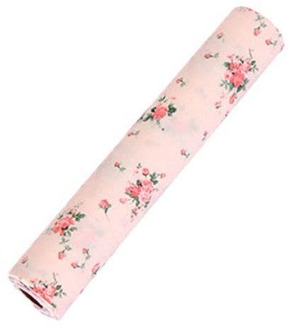 JK Home Tapis de tiroir EVA Fond de Tiroir Antiderapant Tapis de Frigo Étanches Peut être Coupé pour Protection Cuisine Placard Floral 300x45cm