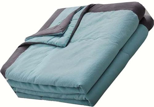 seokor Sommer Sommerdecke, Sommer Kühler Steppdecke Weich Baumwolle Steppdecke, Waschbar Weiche Dünne Bettdecke Steppdecke Sommerdecke Für Den Sommer(#4,100x140cm)