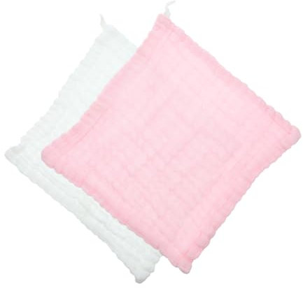 SHOWERORO 2stücke Burp Cloths Baumwolle Weiche Saugfähige Spucktücher Für Kleinkinder Für Empfindliche Babyhaut Für Täglichen Gebrauch