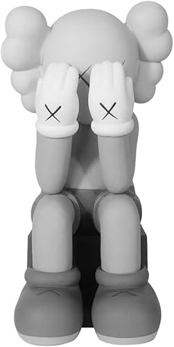 LGWJHCY K-AWS Sit Model Art Toys Action Figure, Creative Cartoon Character KAWS Moldel Statue Companion Art Toys Action Figure Collectible Model Toy (10 cm)