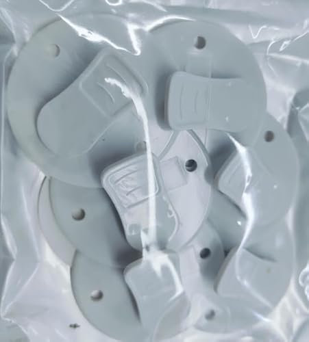 6 Pezzi Clip per Tende da Doccia, Clip Autoadesive per Tende, Anti Splash, Antivento, Senza Foratura, Protezione per il Bagno, Accessori per la Doccia, Protettivo Paraspruzzi Clip