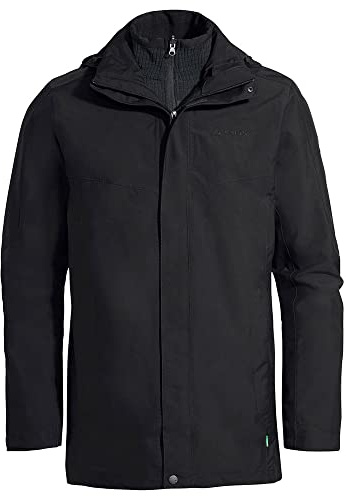 VAUDE Idris Parka 3 en 1 pour homme, Homme, 42435, noir, xl