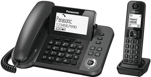 Panasonic Teléfono KXTGF310EXM Inalámbrico DECT + Sobremesa