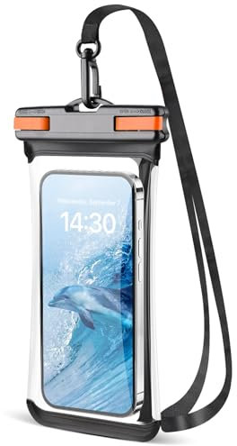 CITAMAMA wasserdichte Handyhülle, IPX8 Unterwasser Handyhülle [3D Nahtloses Rahmen] Wasserfeste Handytasche Waterproof Phone Case für iPhone 15 Pro Max 14 13 Galaxy S24 Ultra S23 S22, bis zu 6.9 Zoll