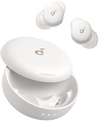 Anker soundcore Sleep A30 Special, earbuds för sömn, ANC snarkmaskering | Passiv ljudisolering, stort sömnljudbibliotek, ultimat komfort för sidosovare, 10H speltid, för sömn/resor/flyg/tupplur