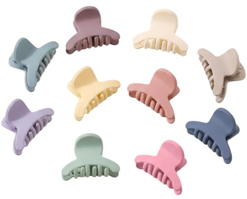 Kronabelle Morandi - 10 mini fermagli per capelli, a forma di fiore, accessori per capelli per ragazze