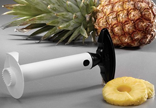 Vacu Vin Pineapple Slicer White Plastic Handle