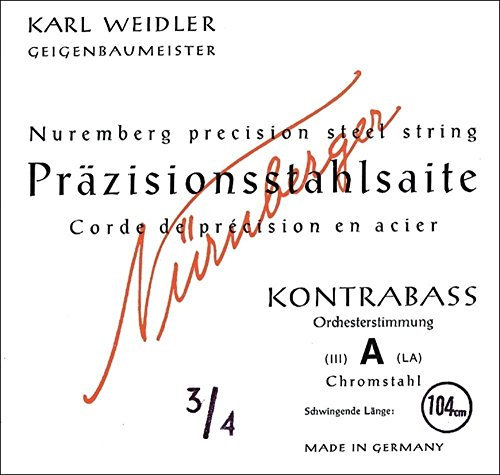 Nürnberger Kontrabass-Saiten Präzision Orchesterstimmung E 3/4 203