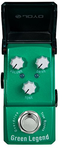 JOYO JF-319 Green Legend mini gitarr effektpedal Ironman Vintage Overdrive
