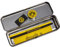 Borussia Dortmund Unisex Jugend Schreibset mit Metallbox, Exklusives BVB Schulset, schwarzgelb, 21x7x4 cm