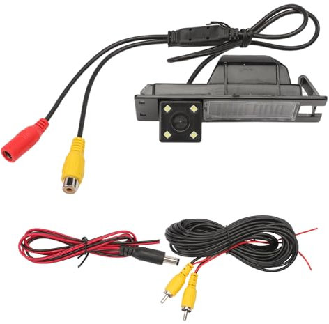 Attisfiera Auto CCD Nachtsicht 4 LED Backup Rückfahrkamera Für Astra H J Corsa Meriva Vectra Zafira Insignien Grande Regal Auto Rückkamera,Kofferraum Kamera