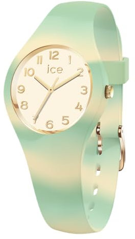 ICE-WATCH - Ice tie and dye Forest Hue - Grüne Damenuhr mit Plastikarmband - 022595 (Extra small)
