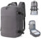 TANTOMI Handgepäck Rucksack, Rucksack Handgepäck Flugzeug 43x30x20, Reiserucksack Handgepäck Flugzeug Businese Cabin Bag Laptoptasche Mehrtaschiges Design Passend mit Schuhfach
