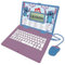 LEXIBOOK, Disney Stitch JC598Di12 Zweisprachiger Englisch/Tschechischer Lerncomputer Spielzeug für Kinder mit 124 Sprachen, Schreiben, Mathematik, Logik, Musikaktivitäten und Spiele, Blau