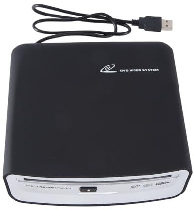Gaqnzjx Reproductor de CD externo portátil universal para coche, se puede conectar al puerto USB del coche, ordenador portátil o TV, para navegación con Android 4.0 y