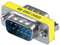 Tecnostore Connecteur Sub-D 9 broches mâle femelle Gender Changer série M F adaptateur VGA