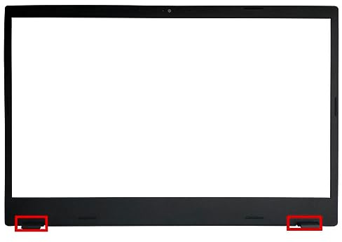 AKGIFT Accessoires Ordinateur Portable pour Acer Aspire Vero AV15-51 AV15-52 AP3RJ000310 AP3W9000210 Couvercle de déflecteur Avant Coque (Côté Noir)