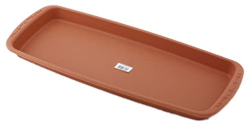 Pflanzentropfschale, Blumentopf-Untersetzer, Pflanzenschale, rechteckige Blumentopfschale, Kunststoff-Wasserschale, Sukkulenten-Bodenstütze, langer Streifen, verdickter tiefer Boden, Drag-Blumentopfsc