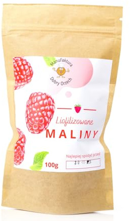 Hela frystorkade hallon (500g)