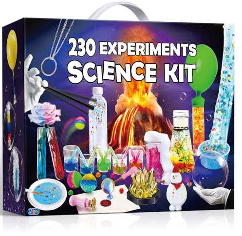 PATIFEED 230 kits expérimentation scientifique, boîte cadeau laboratoire, projet créatif chimique
