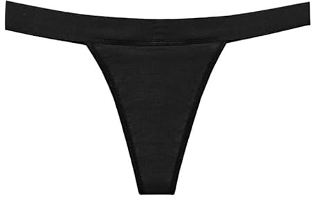Bragas menstruales a prueba de fugas de 4 capas, tanga sexy for mujer, ropa interior a prueba de fugas, pantalones fisiológicos.(negro,3XL)