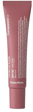 TRANSPARENT LAB TINTED LIP GLOSS DUSTY ROSE - Brillant à lèvres hydratant avec FPS 50