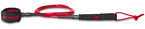 Dakine Unisex-Erwachsene John Florence Comp Surfer-Leine, 1,5 x 1,9 cm Surfleine, rot, 5' X 3/16