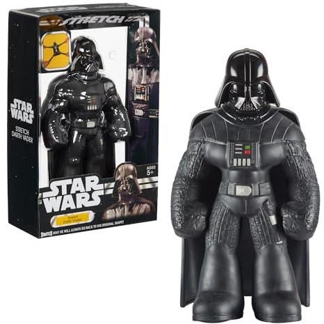 Stretch - Star Wars Darth Vader, große Puppe, dehnbar, Filmcharakter der Star Wars, offizielles Lizenzprodukt, Originalprodukt, Sammler und Kinder + 5 Jahre, berühmt (TR401000)