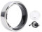 Health Rings for Women Men, Fitness Tracker with Heart Rate, Sleep Tracker, Step Counter Tracker, Water Proof Smart Ring for i Phone & Android (Inner Diameter 19.8mm)